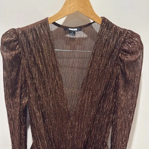 SABINA MUSAYEV CARRY DRESS bronze - Picture 4 of 11